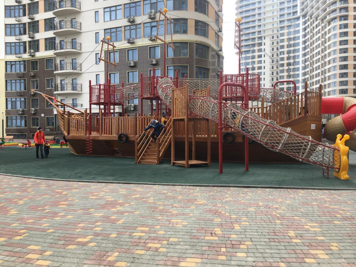 Аркадия.Новая Квартира В 32 Жемчужине!!! Apartment Odessa Luaran gambar